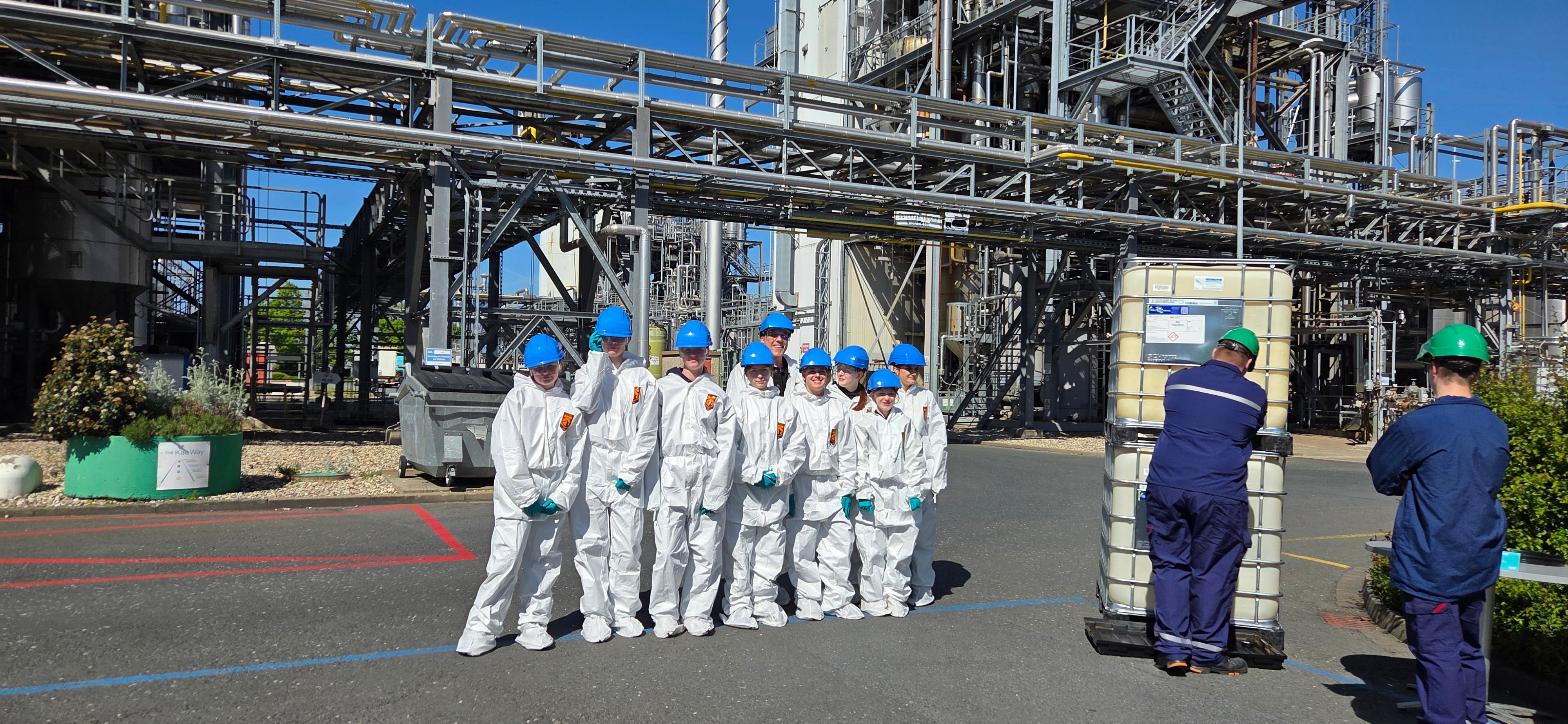 Mädchentag bei Kao Chemicals