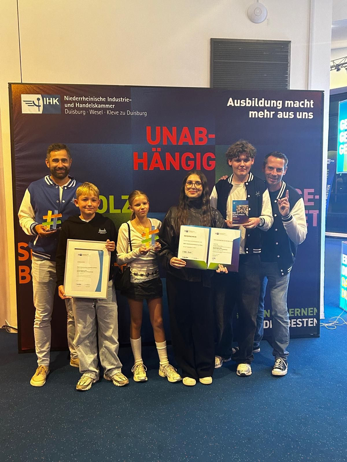 FAME gewinnt den 1. Platz beim IHK-Schulpreis!