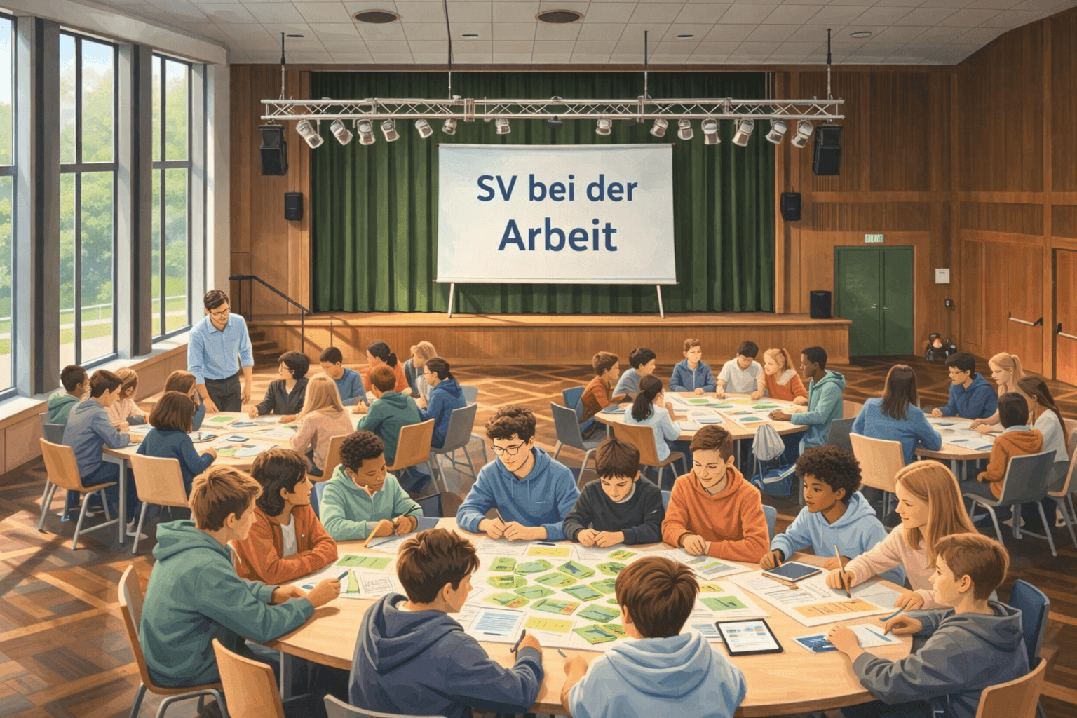 Schülervertretung (SV) – Mitreden. Mitgestalten. Verantwortung übernehmen.